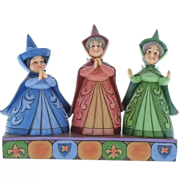 4059734 Disney Royal Guests Three Fairies Figurine^Jim Shore Hot