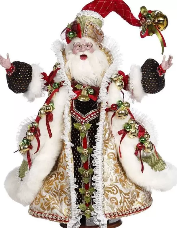 51-16300 Sleigh Bells Santa^Mark Roberts Fashion