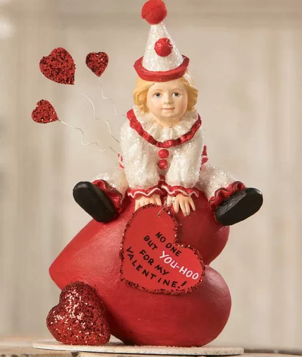 Td9001 Yoo Hoo Valentine Clown^Bethany Lowe Discount