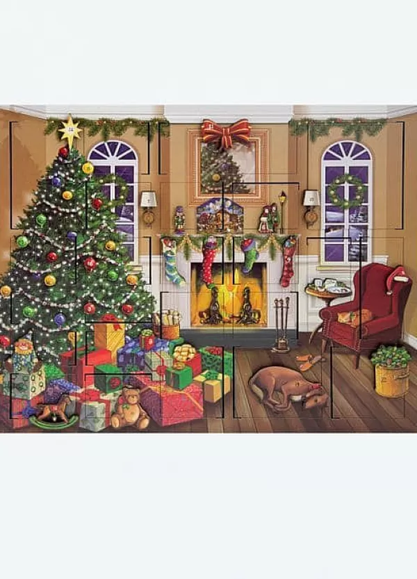 Byers'Choice Christmas Tree Advent Calendar Ac03Bs^Byers Choice Clearance