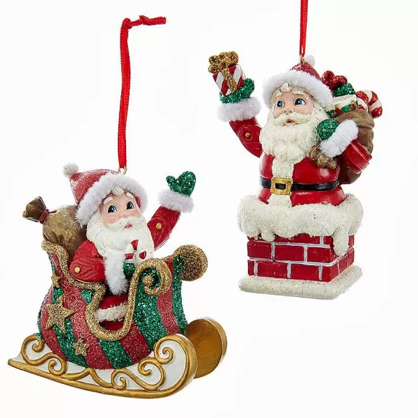 C7603 North Pole Santa Ornament Kurt S. Adler^Kurt Adler Cheap