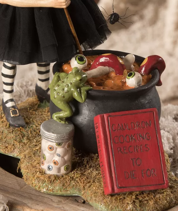 Cauldron Cooking Witch^Bethany Lowe Cheap