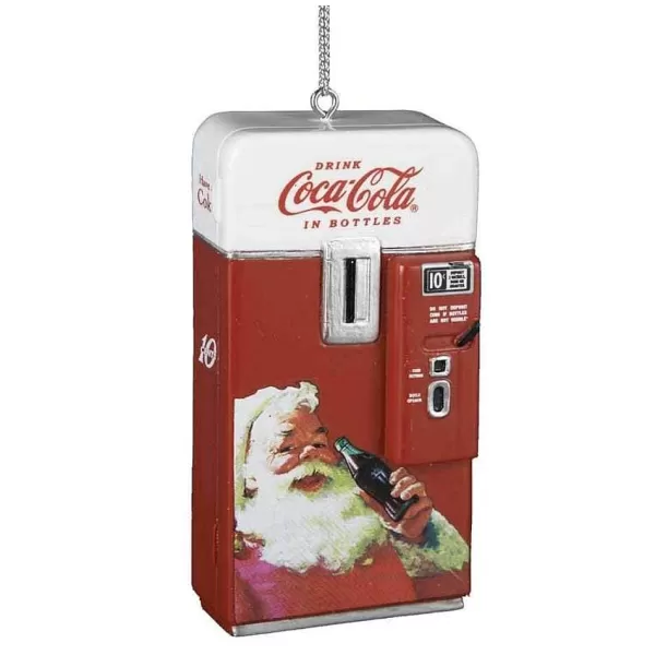 Cc2131 Kurt S. Adler Coca-Cola Vending Machine Ornament^Kurt Adler Outlet