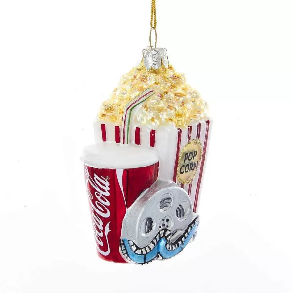 Cc4181 Kurt S. Adler Glass Coke Popcorn Ornament^Kurt Adler Cheap