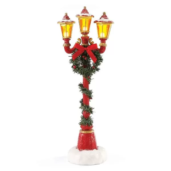 Department 56 Santa'S Lamp Post 4049275^Possible Dreams Clearance