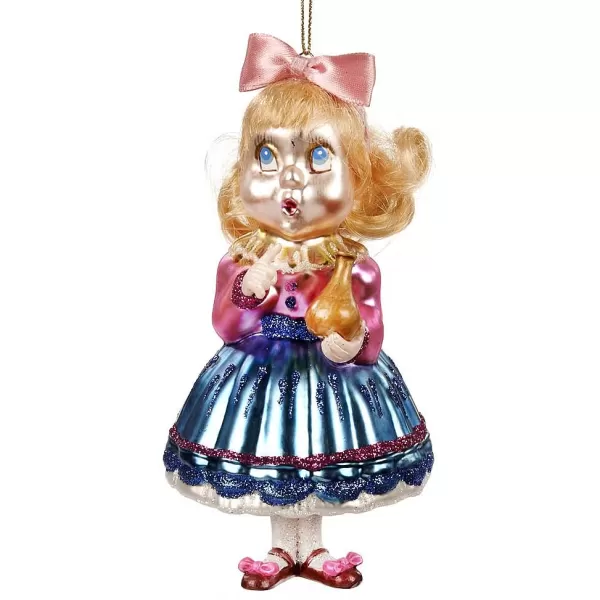 Glass Alice In Wonderland Ornament Tr 27328^Goodwill Flash Sale