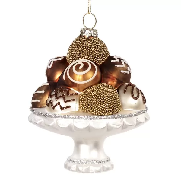 Glass Chocolates On Stand Ornament Tr 27422^Goodwill Sale