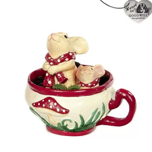 Goodill Belgium 2020 B 93153 Woodland Tea Party Mice In Cup^Goodwill Best Sale