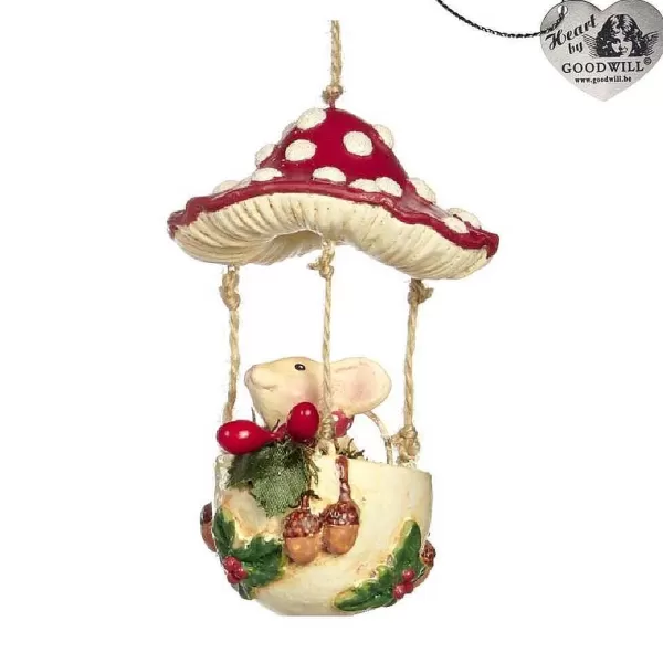 Goodill Belgium 2020 B 93159 Mouse In Mushroom Hot Air Balloon^Goodwill Best Sale