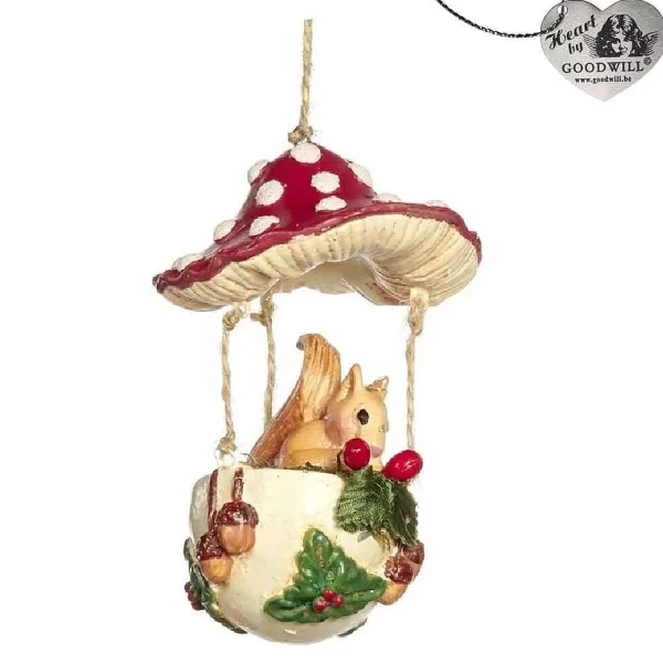Goodill Belgium 2020 B 93159 Squirrel In Mushroom Hot Air Balloon^Goodwill Shop