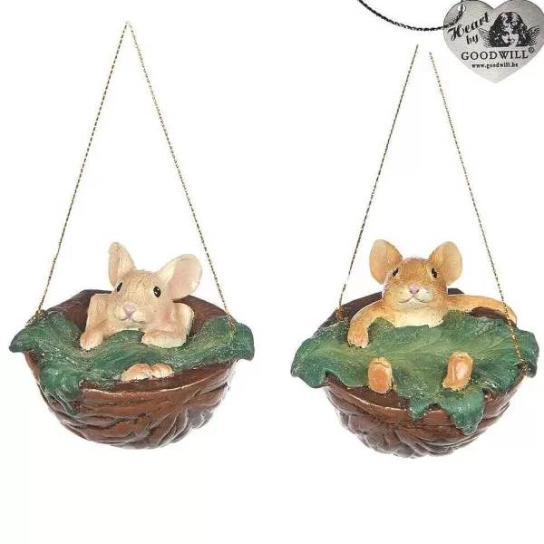 Goodill Belgium 2020 B 94502 Woodland Mouse In Nut Bed 2 Assorted^Goodwill Best Sale