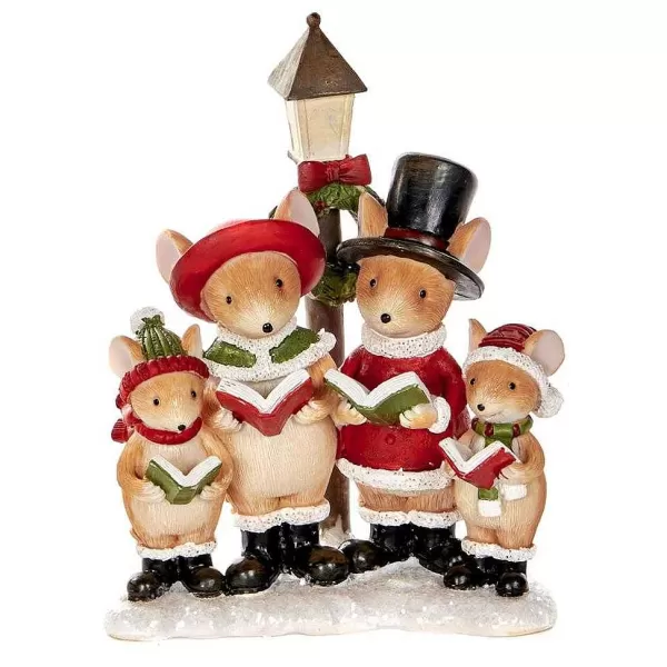 Belgium Carolling Choir Mouse Family Mc 34038^Goodwill Clearance