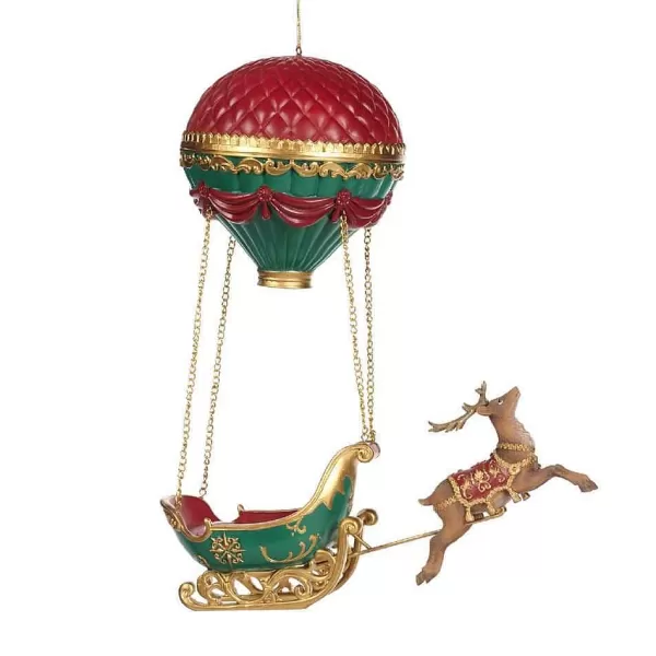 Belgium D 46055 Hot Air Balloon Sleigh With Deer^Goodwill Cheap