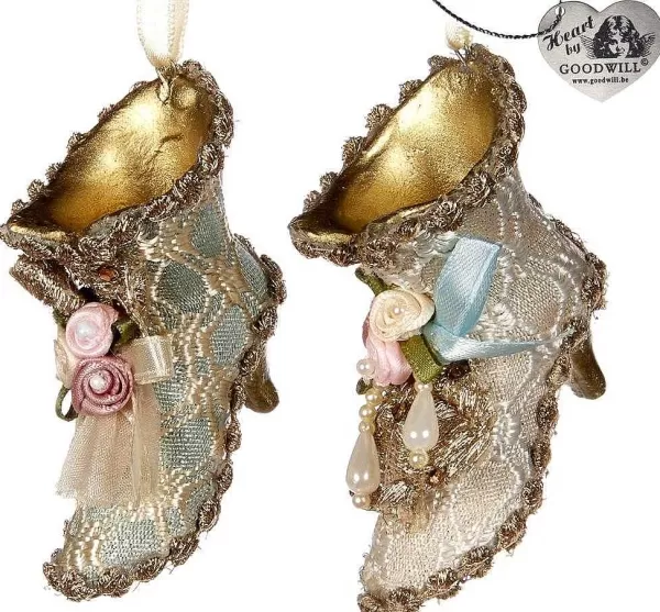 Belgium Rococo Boot Ornament 2 Assorted B 94050^Goodwill Best Sale