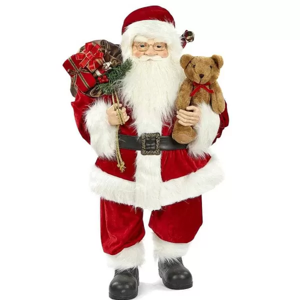 Belgium Santa With Bear And Bag C 16009^Goodwill Cheap