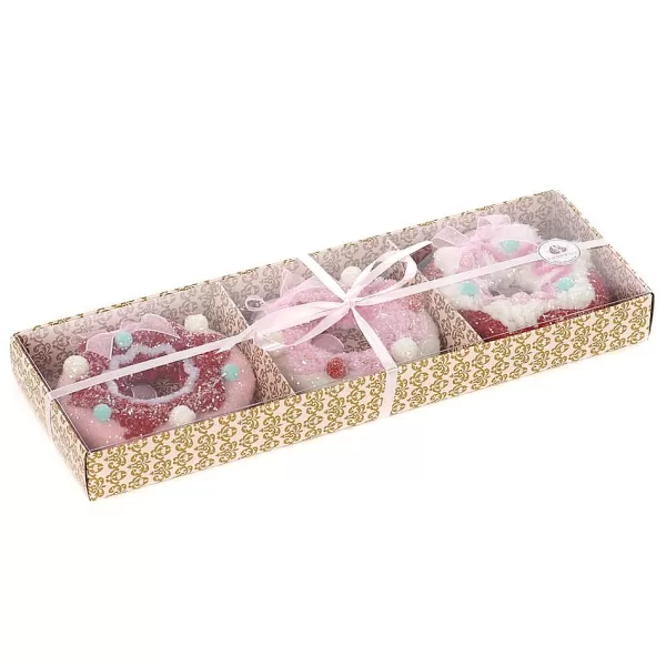Belgium Tr 23032 Donut Ornament Box Of 3^Goodwill Shop