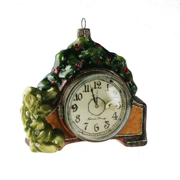 Hinged Clock-Musical Komozja Family Mostowski - Glass Bauble Handmade In Poland^Komozja Famiily Cheap