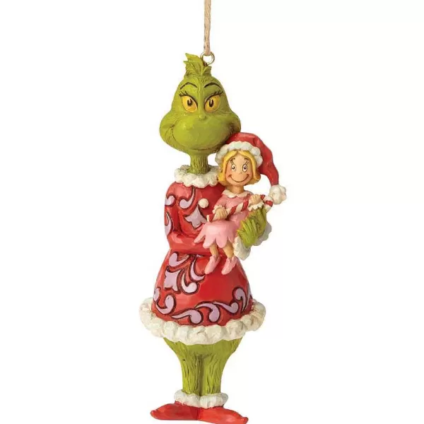 6002072 Grinch Holding Cindy Lou (Hanging Ornament)^Jim Shore Cheap