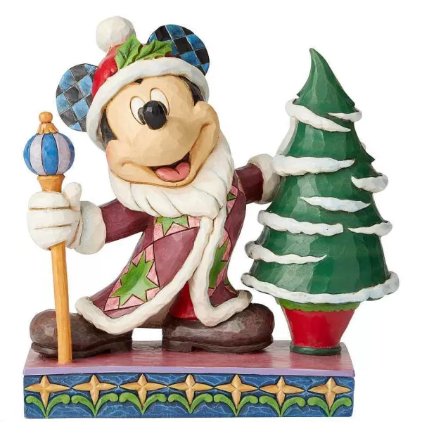 Father Christmas Mickey Mouse 6002831^Jim Shore Clearance