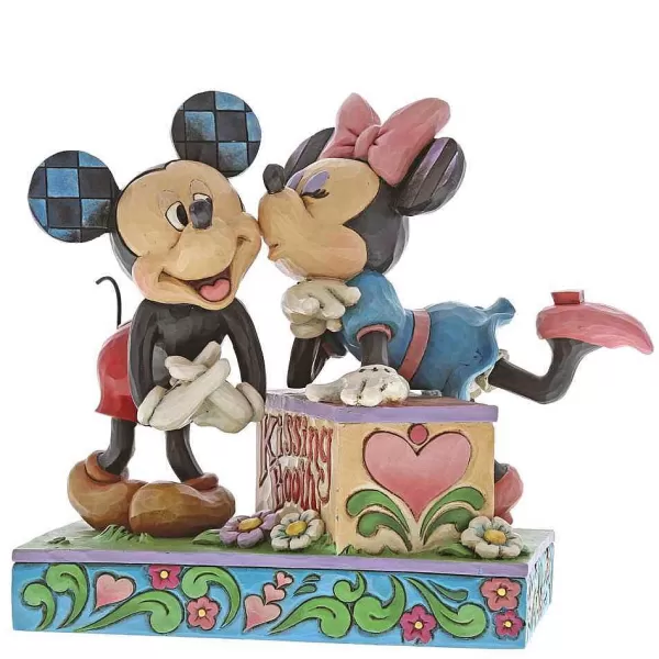 Kissing Booth Mickey & Minnie 6000970^Jim Shore Best