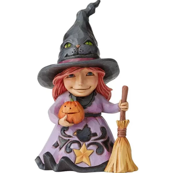 Welcome The Magic (Friendly Witch Pint-Sized Figurine) 6004331^Jim Shore Cheap