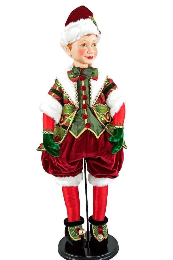 Katherine'S Collection 28-728467 Tartan Tradition Elf Doll^Katherine Collection Best Sale