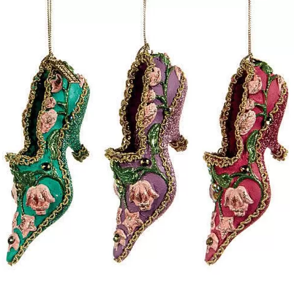 Katherine'S Collection Shoe Ornament 3 Assorted Kc 28-728597^Katherine Collection Cheap