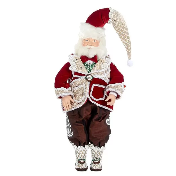 Katherine'S Collection Sweet Xmas Santa Doll Red/Brown 28-828252 28-828252^Katherine Collection Flash Sale