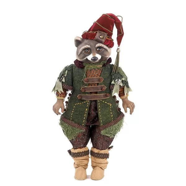 Katherine'S Collection Woodland Racoon Doll With Stand Kc 28-728477^Katherine Collection Best