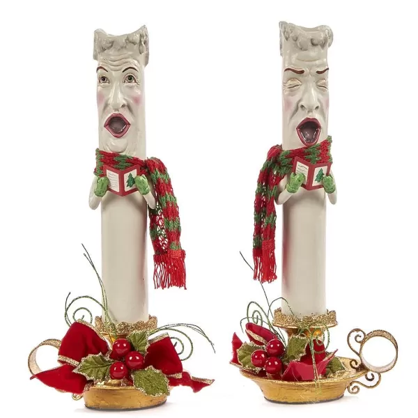 Katherine'S Collection Xmas Caroling Candle 2 Assorted 28-828336 28-828336^Katherine Collection Flash Sale