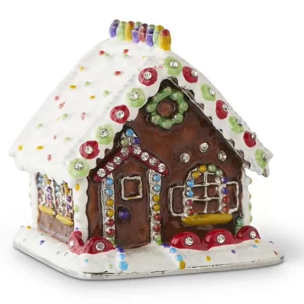 K&K Interiors 53169A - Gingerbread Hinged Jewelry Box^KKInteriors Shop