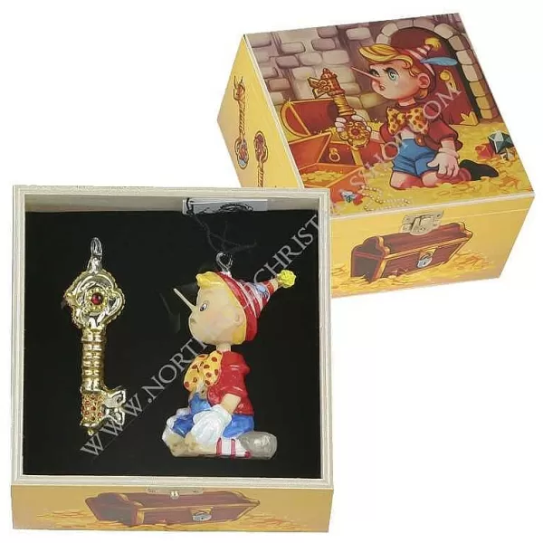 Komozja Family Mostowski Pinocchio Gold Key Set^Komozja Famiily Store