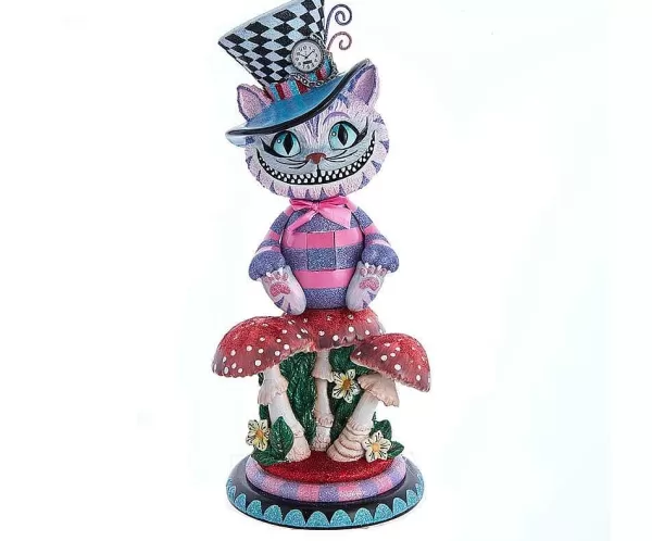 15" Hollywood Cheshire Cat Nutcracker Ha0573^Kurt Adler Cheap