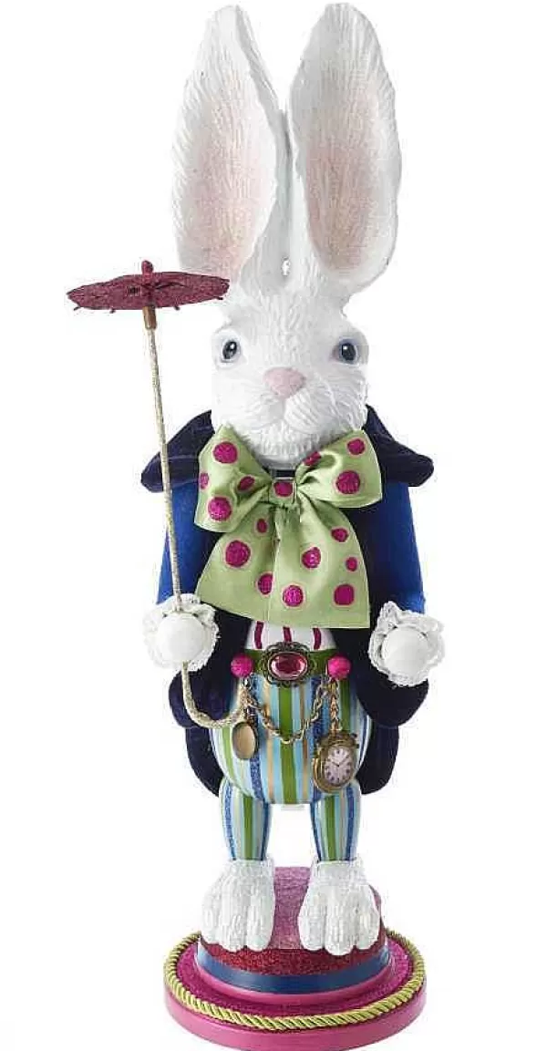 Ha0382 Hollywood White Rabbit Nutcracker^Kurt Adler Online