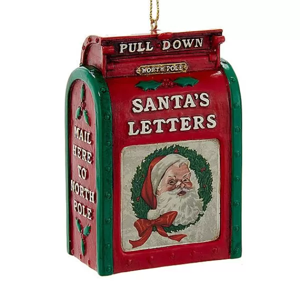 Kurt S. Adler Nyc C6715 Vintage Santa'S Mailbox Ornament^Kurt Adler New