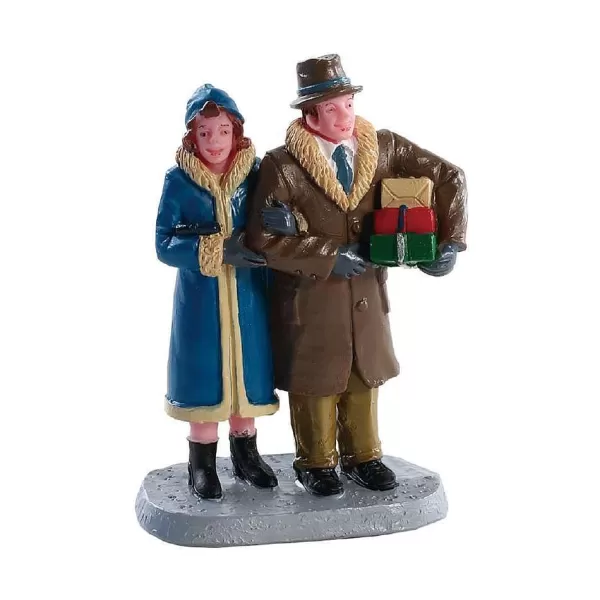 Christmas Couple 82611 Caddington Village^Lemax Clearance