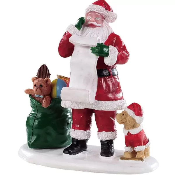 Naughty Or Nice Santa 92760 Caddington Village^Lemax Flash Sale