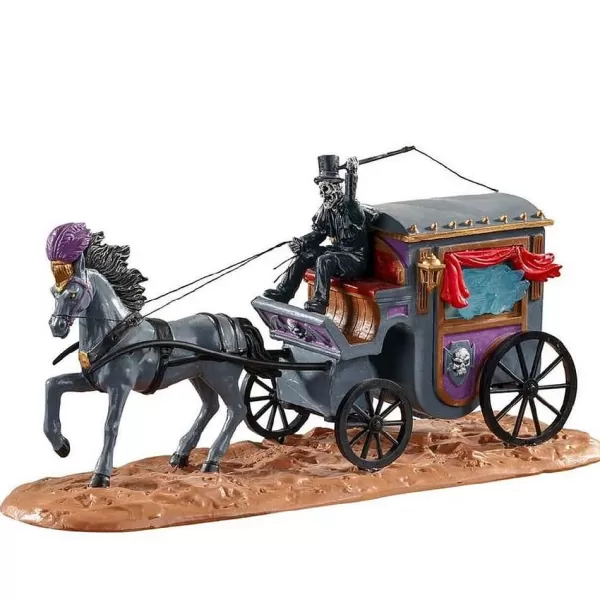 Phantom Coach 03517 - Spooky Town Halloween Village^Lemax Fashion