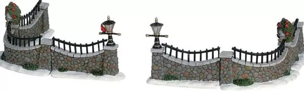 Stone Wall Set Of 6 63576 - Christmas Village^Lemax Outlet