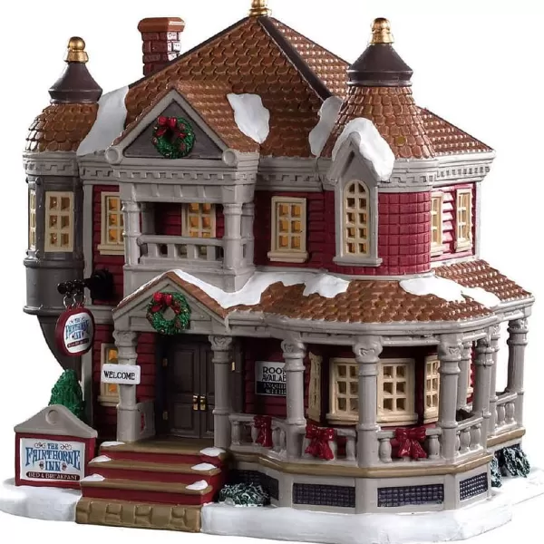 The Fairthorne Inn, B/O Led 95510 Caddington Village^Lemax Shop