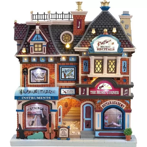 The Music Corner 85317 - Facade Collection^Lemax Sale
