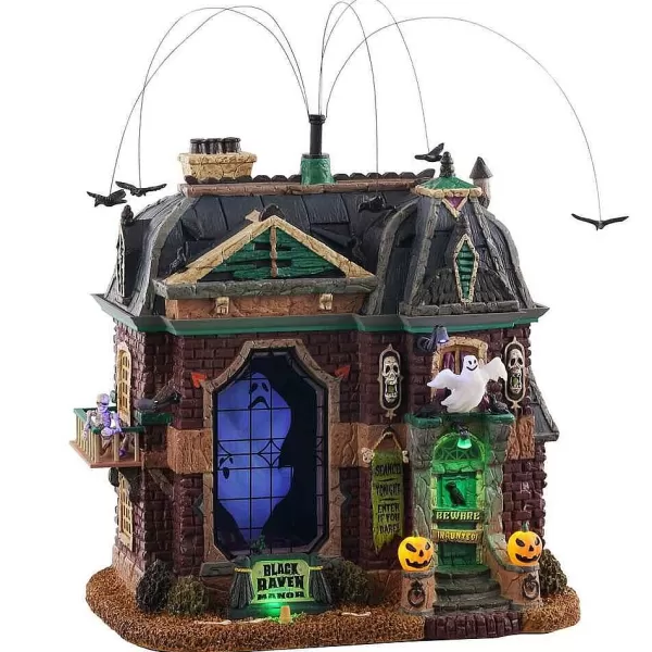 Village 2021 Black Raven Manor 05605^Lemax Cheap