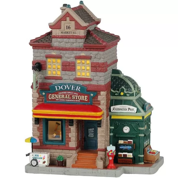 Village 2021 Dover General Store And Newsstand 15773^Lemax Hot
