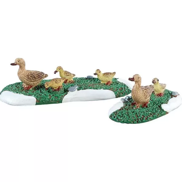 Village 2021 Ducks, Set Of 2 82612^Lemax Store