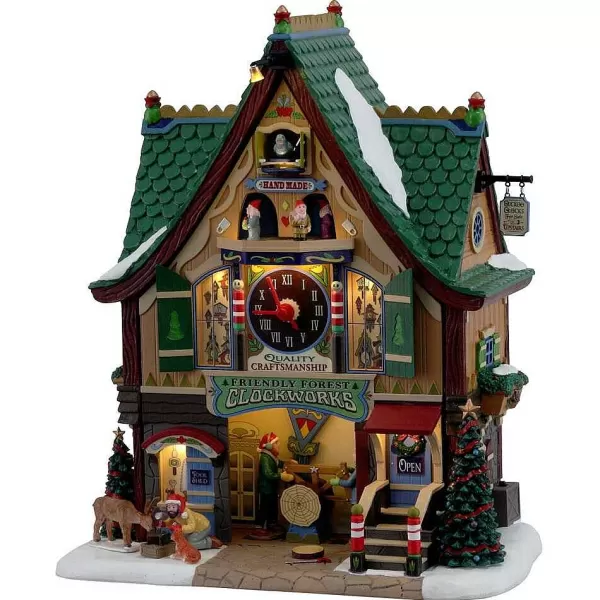 Village 2021 Friendly Forest Clockworks 15734^Lemax Outlet