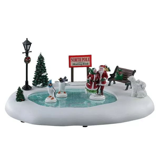 Village 2021 North Pole Skating Rink 14837^Lemax Store