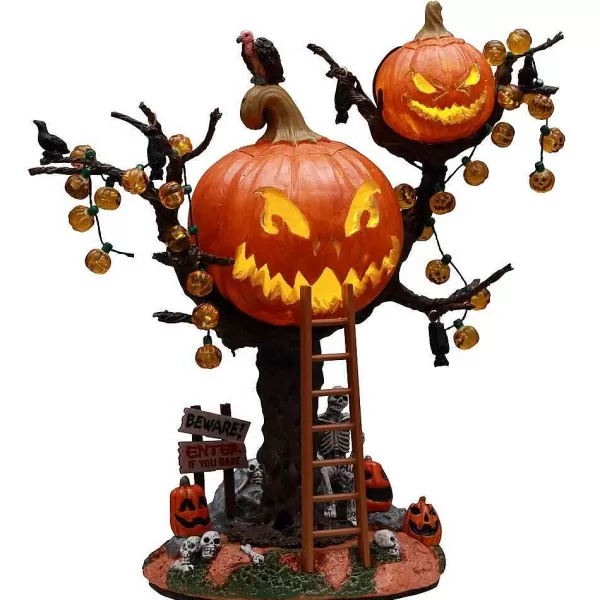 Village 2021 Pumpkin Tree House 14856^Lemax Cheap