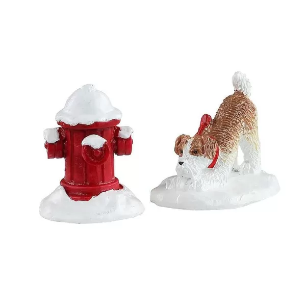 Village 2021 Snow Hydrant, Set Of 2 14860^Lemax Flash Sale