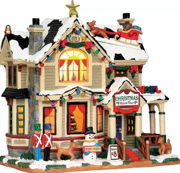 Village 55932 Christmas Home Tour, B/O Led 55932^Lemax Discount