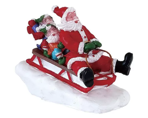 Village 72549 Sledding With Santa 72549^Lemax Hot